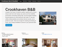 Tablet Screenshot of crookhaven.net